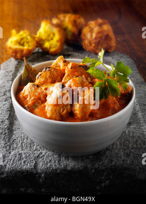 butter chicken curry Indian food Stock Photo