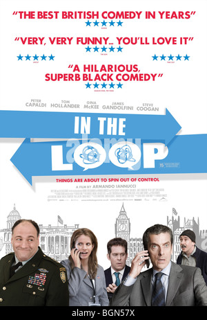 In the loop Year : 2009 Director :  Armando Iannucci Movie poster (USA) Stock Photo