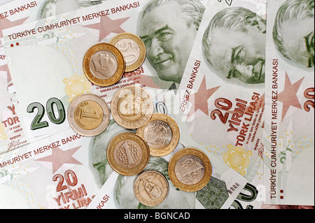 Turkish Lira Stock Photo