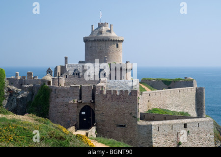 Fort La Latte at Cap Fréhel, Côtes-d'Armor, Brittany, France Stock Photo