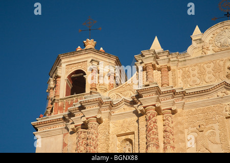 Church and Ex-Convento de Santo Domingo. San Cristóbal de las Casas, Chiapas Mexico. Stock Photo