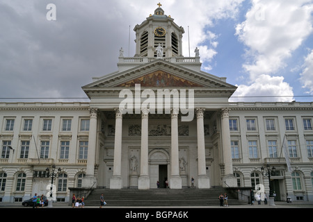 The Constitutional Court at the King's Square / Place Royal, Brussels, Belgium Stock Photo