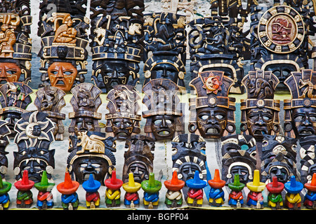 Local crafts and souvenirs in Cancun Mexico Stock Photo