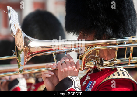 The Regimental Band of the Coldstream Guards Stock Photo