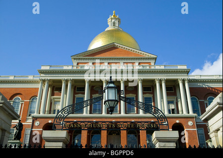 Massachusetts State House, Boston Stock Photo