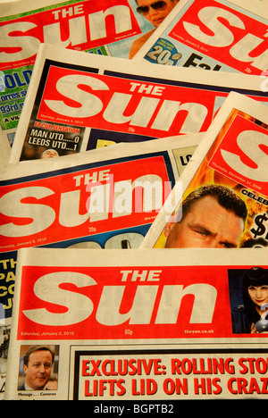 The Sun Newspaper. Stock Photo