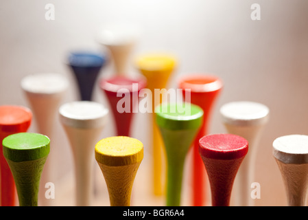 Golf Peg Solitaire game Stock Photo