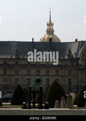 North facade of Les Invalides. Paris. France Stock Photo