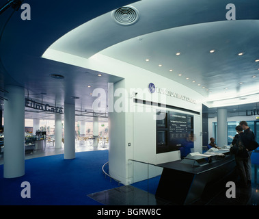 BFI LONDON IMAX CINEMA, LONDON, UNITED KINGDOM, AVERY ASSOCIATES ARCHITECTS Stock Photo