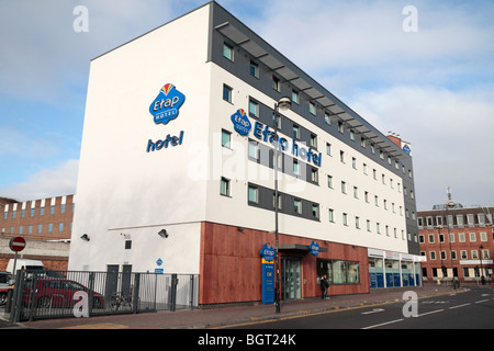 The Etap budget hotel (now rebranded Ibis Budget) in Hounslow, West London, near Heathrow airport, UK. Stock Photo