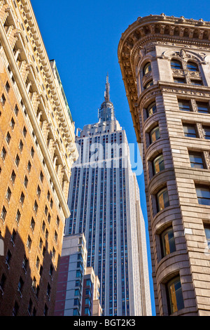 Empire State Building in Midtown Manhattan, New York City Stock Photo ...
