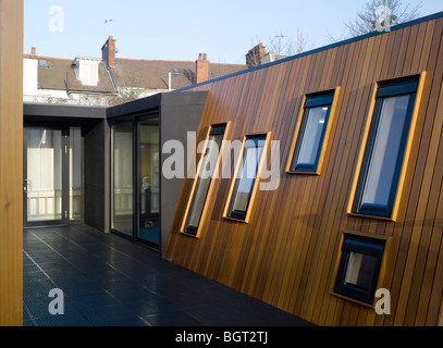 THOMAS CLAPHAM SCHOOL, LONDON, UNITED KINGDOM, CLARIDGE ARCHITECTS Stock Photo