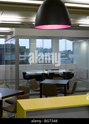 KNIGHT FRANK HEAD OFFICE, LONDON, UNITED KINGDOM, CONSARC CONSULTING ARCHITECTS Stock Photo