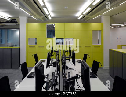 KNIGHT FRANK HEAD OFFICE, LONDON, UNITED KINGDOM, CONSARC CONSULTING ARCHITECTS Stock Photo