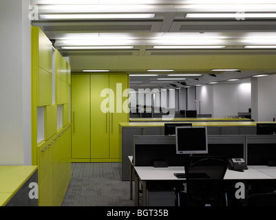 KNIGHT FRANK HEAD OFFICE, LONDON, UNITED KINGDOM, CONSARC CONSULTING ARCHITECTS Stock Photo