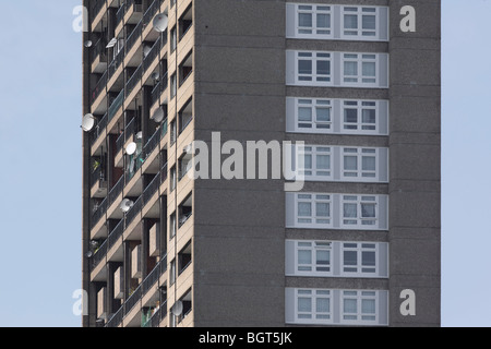 TRELLICK TOWER, LONDON, UNITED KINGDOM, ERNO GOLDFINGER Stock Photo