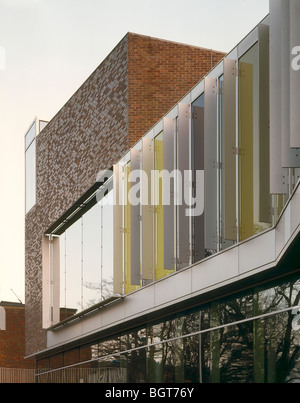 RUNNYMEDE CIVIC CENTRE, ADDLESTONE, UNITED KINGDOM, FEILDEN CLEGG ARCHITECTS Stock Photo