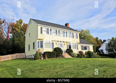 Colonial style home Stock Photo