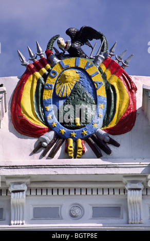 heraldry, emblem, Bolivia, national coat of arms, introduced 1963