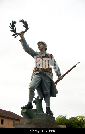 Memorial of the First World War, Auvergne, France, Europe Stock Photo