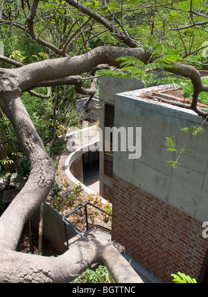 SARABHAI HOUSE, AHMEDABAD, INDIA, LE CORBUSIER Stock Photo