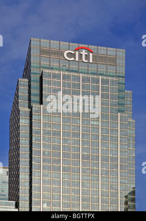 Citibank Headquarters, 25 Canada Square, Canary Wharf, London E14 Stock ...