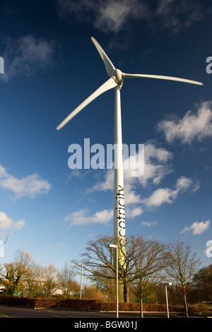 Wind Turbine, GreenPark, Reading, Berkshire, UK Stock Photo