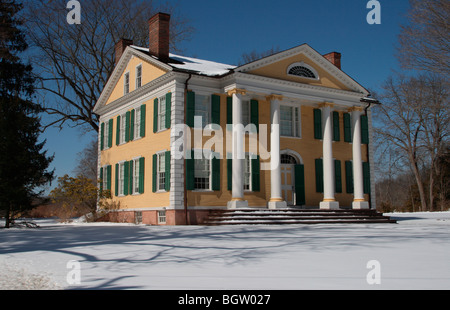 Florence Griswold Museum Old Lyme Connecticut USA Federal style mansion built in 1817 Art Gallery for American Impressionists Stock Photo