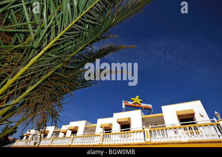 Holiday flat complex TURICOMPLEX Corralejo, Fuerteventura, Canary Islands, Spain, Europe Stock Photo