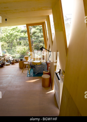 XXXX HOUSE, SHIZUOKA, JAPAN, MOUNT FUJI ARCHITECTS Stock Photo