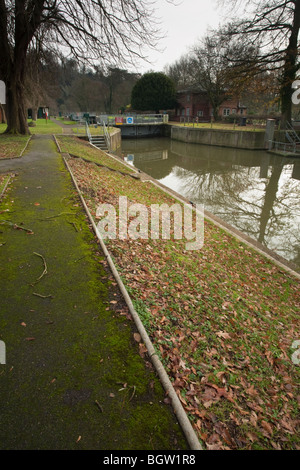 Cookham Lock on the River Thames, Berkshire, UK Stock Photo