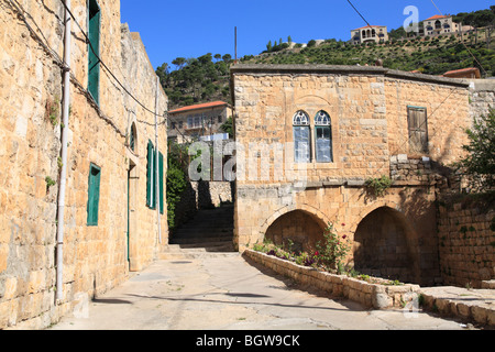 Village of Deir Al Qamar, Chouf Mountains, Lebanon, Middle East  Stock Photo