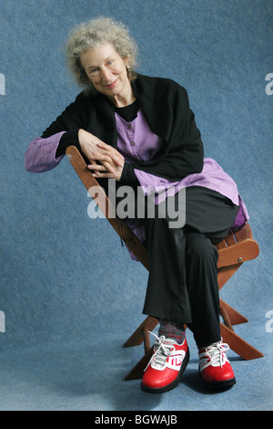 Margaret Atwood, globally renowned best selling Canadian novelist, poet, and essayist Stock Photo