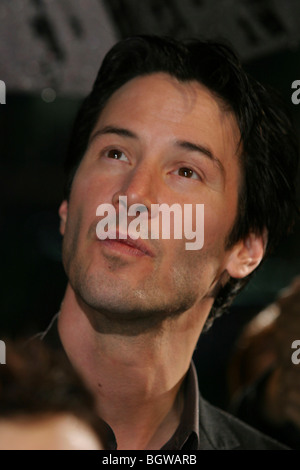 Canadian American actor Keanu Reeves at the world premier of Matrix Revolutions movie in Tokyo, Japan, 05.11. 2003. Stock Photo