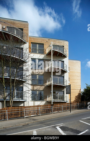 POCKET UB6 AFFORDABLE HOUSING EALING, LONDON, UNITED KINGDOM, SPRUNT Stock Photo