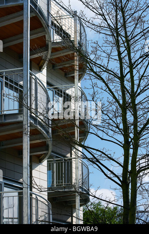 POCKET UB6 AFFORDABLE HOUSING EALING, LONDON, UNITED KINGDOM, SPRUNT Stock Photo