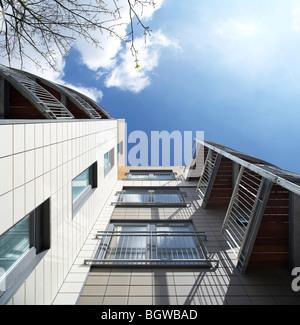 POCKET UB6 AFFORDABLE HOUSING EALING, LONDON, UNITED KINGDOM, SPRUNT Stock Photo