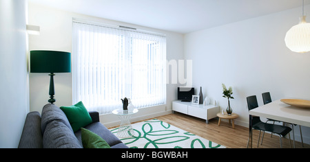 POCKET UB6 AFFORDABLE HOUSING EALING, LONDON, UNITED KINGDOM, SPRUNT Stock Photo