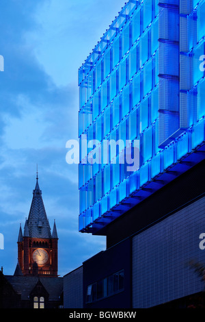 UNIVERSITY OF LIVERPOOL FACULTY OF ENGINEERING, LIVERPOOL, UNITED KINGDOM, SHEPPARD ROBSON Stock Photo