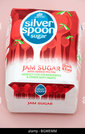 1kg bag of jam sugar Stock Photo