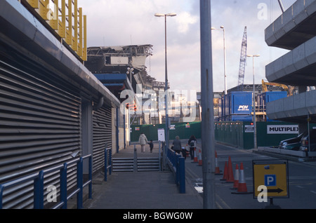 Wembley Stadium Demolition, Wembley, United Kingdom, Architect John Simpson / Maxwell Ayrton / Owen Williams, 2002 Stock Photo