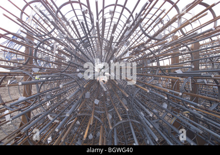 Wembley Stadium Demolition, Wembley, United Kingdom, Architect John Simpson / Maxwell Ayrton / Owen Williams, 2002 Stock Photo