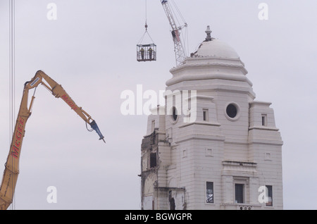 Wembley Stadium Demolition, Wembley, United Kingdom, Architect John Simpson / Maxwell Ayrton / Owen Williams, 2002 Stock Photo