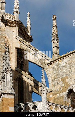 León's cathedral in the north of Spain Stock Photo
