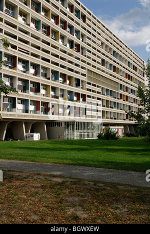 Berlin. Germany. Corbusier's Unite d'habitation. Stock Photo