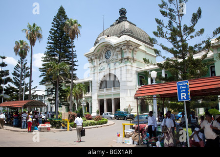 The Railway Station on Praca dos Trabalhadores designed by Gustave Eiffel Stock Photo