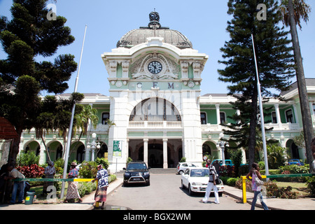 The Railway Station on Praca dos Trabalhadores designed by Gustave Eiffel Stock Photo