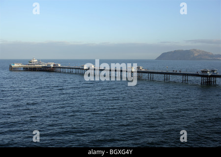 Llandudno Pier North Wales. Stock Photo