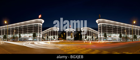 Photomontage of the Citroen Building in Brussels Stock Photo