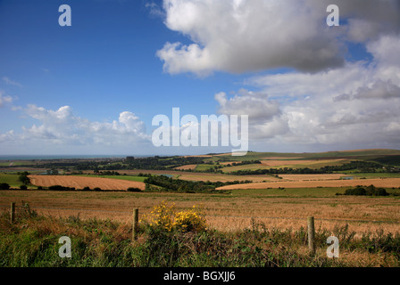 River Adur Valley Lancing village South Downs National Park Sussex County England UK Stock Photo